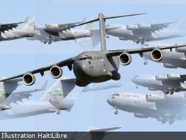Haïti - FLASH : 21 avions militaires ont déjà atterri à Port-au-Prince