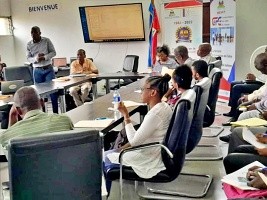 Haiti - Education : Around a hundred technicians are working on exam texts for the 9th A.F.