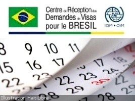 Haiti - FLASH : Visa Brazil, revised appointment schedule