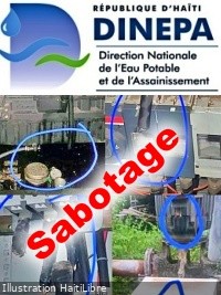 Haiti - FLASH : Sabotage and vandalism at the water pumping station in Tabarre
