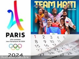 Haiti - O.G. Paris 2024 : Haitian athletes and calendar of events