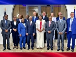 Haiti - Politic : Members of the CPT discussed with Linda Thomas-Greenfield and Brian Nichols