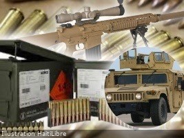 Haïti - FLASH : Des armes, des munitions et des blindés arrivent en renfort