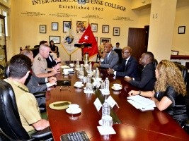 Haiti - Security : Important meeting with the Board of the Inter-American Defense College