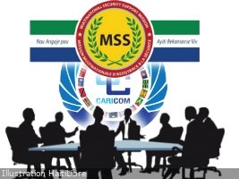 Haiti - Politic : Round table between the Eminent Personalities Group and the Commander of the MMSS