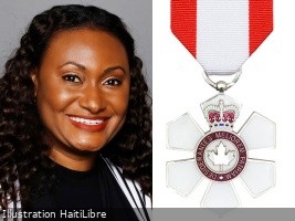 Haiti - Politic : Order of Canada awarded to Fabienne Colas