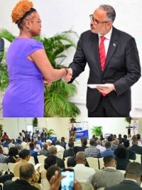 Haïti - Économie : Programme d’urgence multisectoriel, remise de chèques à 140 MPME