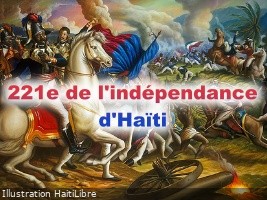 Haiti - 221st Independence Day : Rain of messages...