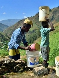 Haiti - Social : Only 43% of Haitians in rural areas have access to drinking water