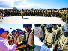 Haïti - FLASH : Le 4e contingent Kenyan est arrivée à Port-au-Prince ainsi que 3 hélicoptères (Vidéo)