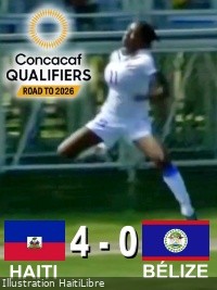 Haiti - Poland 2026 Qualifiers : Our U-20 Grenadières humiliate Belize [4-0]