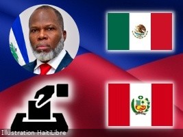 Haiti - Elections : A CEP delegation on an official tour in Latin America