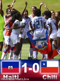 Haiti - FLASH : Our Grenadières victorious over Chile [1-0-] (videos)
