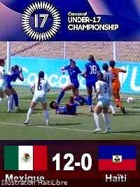 Haiti - U-17 World Cup Qualifier : Haiti humiliated and eliminated by Mexico [12-0] (video)