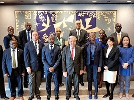 Haiti - Politic : CARICOM Ambassadors discuss Haiti crisis with UN Secretary-General