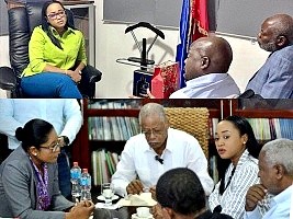Haiti - Diaspora : The Minister of MHAVE on tour in the Dominican Republic