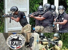 Haïti - France : Formation du RAID, intervention en milieu hostile