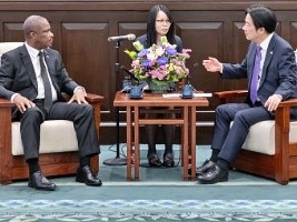 Haiti - Politic : Haitian Chancellor received by the President of Taiwan (Republic of China)