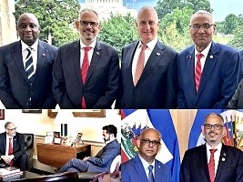 Haiti - Washington : The Prime Minister multiplies his meetings