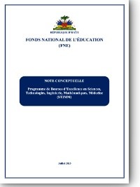Haïti - FNE : Présentation du programme de bourses d’excellence STIMM