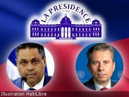 Haiti - Politic : Meeting between the CPT and a UN delegation