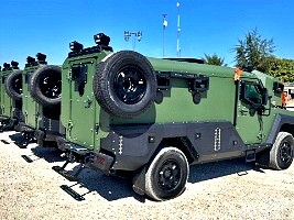 Haïti - FLASH : Les États-Unis ont livré 20 nouveaux véhicules blindés en Haïti