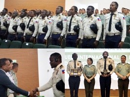 Haïti - Colombie : Clôture d’une formation spécialisée pour 23 policiers haïtiens