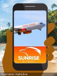 Haiti - Internet : New Sunrise Airways App