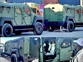 Haiti - FLASH : US Donation of 25 New Armored Vehicles to the PNH