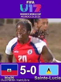 Haïti - Qualif. U-17 Mondial 2026 : Haïti, humilie Saint-Lucie [5-0] (vidéo)