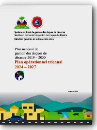 Haïti - Environnement : Actions en gestion des risques Plan Opérationnel Triennal 2024-2027