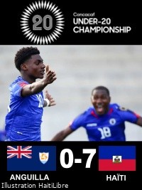 Haïti - Qualif. U-20 Coupe du Monde 2027 : Nos Grenadiers écrasent [0-7] les Rainbow Warriors d’Anguilla