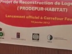 Haiti - Reconstruction : Launching of the reconstruction project to Carrefour Feuilles