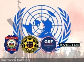 The UN acknowledges the efforts of the PNH in Haiti