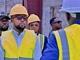 Haïti  : Suivi des grands chantiers d’infrastructures, au Parc Industriel de Caracol (vidéo)