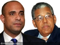 Haïti - Politique : Laurent Lamothe reçoit l’Ambassadeur dominicain Ruben Silié Valdez