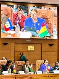 Haïti - Maroc : La Chancelière Raina Forbin appelle à une mobilisation internationale renforcée pour Haïti