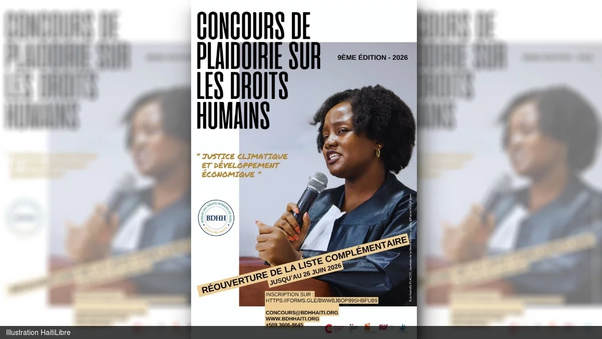 Haïti - Concours de plaidoirie : Réouverture de la liste d’inscriptions complémentaires