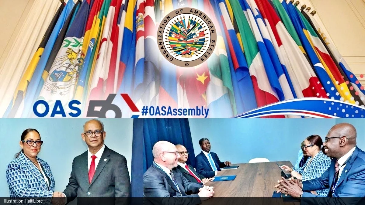 Haiti - Politic : Fruitful exchanges between Raina Forbin and Albert Ramdin
