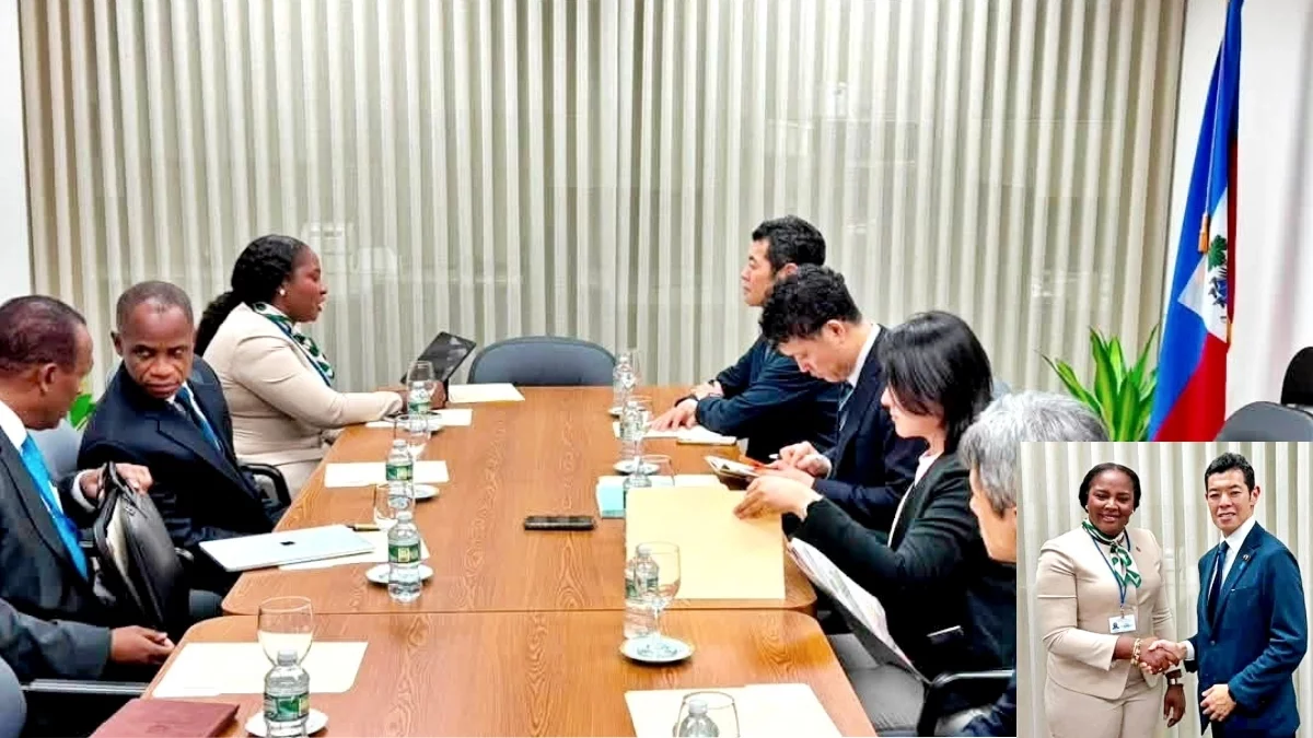 Haiti - Japan bilateral meeting