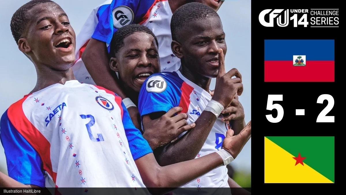 Haïti - CFU Challenge 2026 (U-14) : Haïti écrase [5-2] la Guyane Française