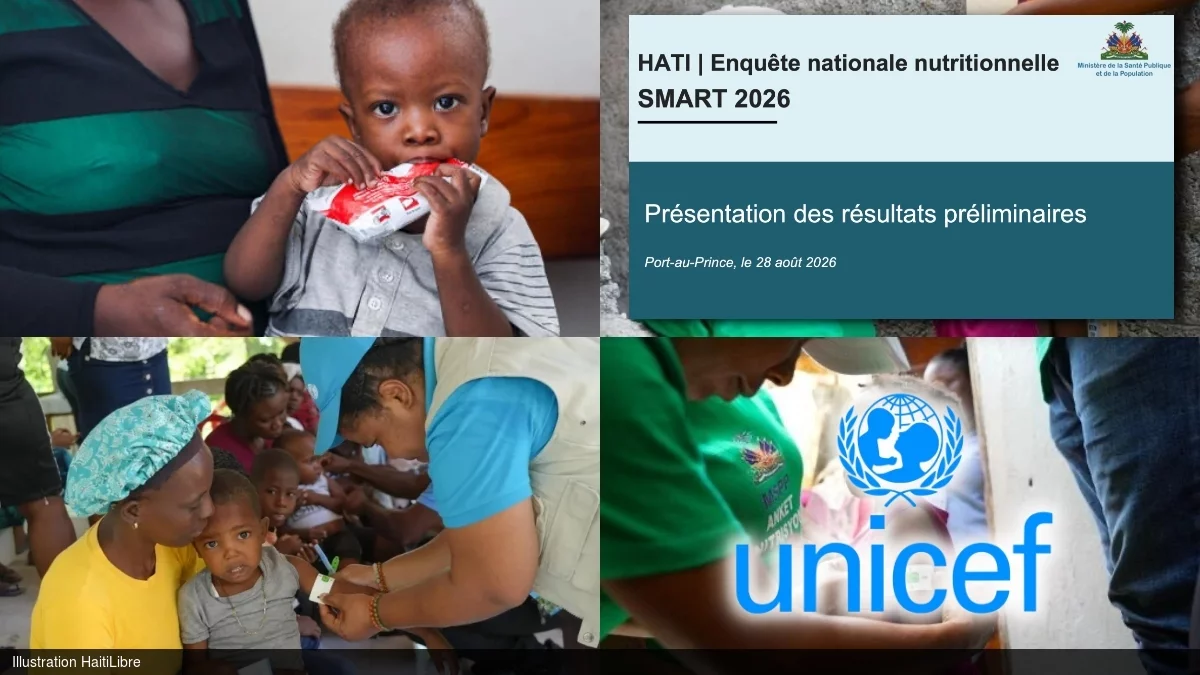 Haïti - Santé : 7,4 % des enfants, souffrent de malnutrition aiguë en Haïti (enquête)