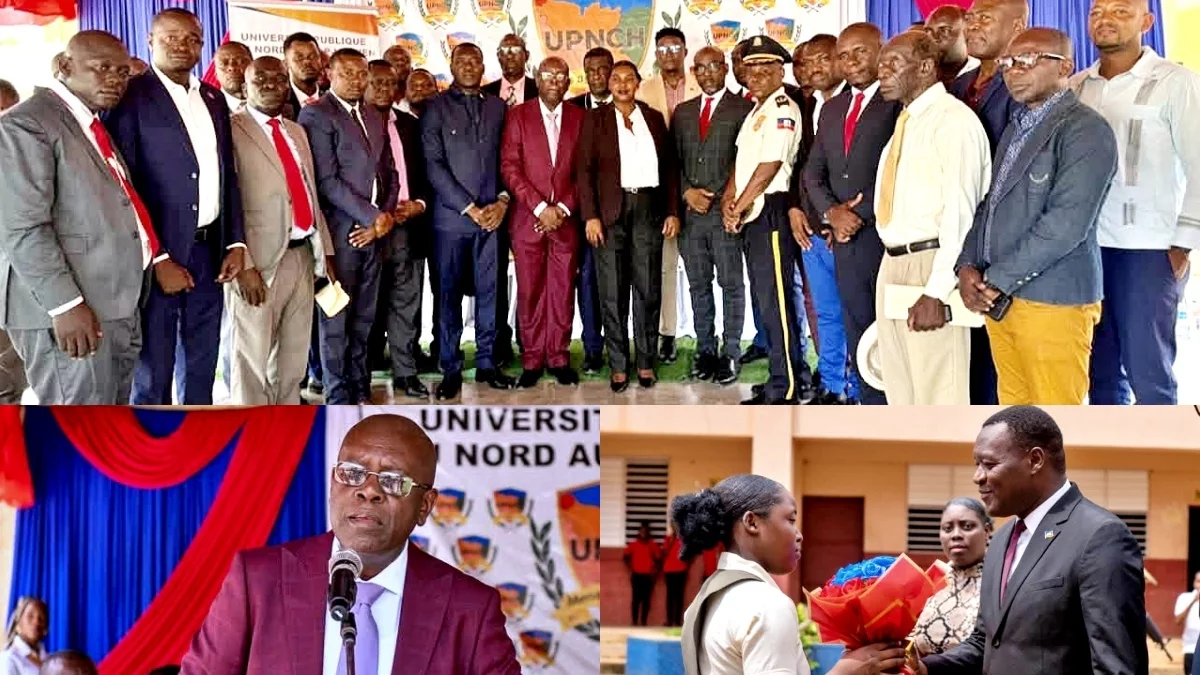 Haïti - Enseignement : Inauguration des CEST de Mare-Rouge (Nord-Ouest) et de Saint-Raphaël (Nord)