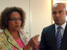 Haïti - Éducation : Laurent Lamothe rencontre Michaëlle Jean