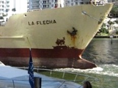 Haiti - Justice : Seizure of a boat in Gonaïves...