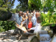 Haïti - Environnement : Le Président Martelly visite le Parc de Martissant