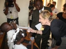 Haïti - Social : Pamela White en tournée dans le Nord et le Nord-Est