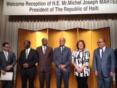 Haïti - Diplomatie : Après NY, le Président Martelly est arrivée au Japon (MAJ)