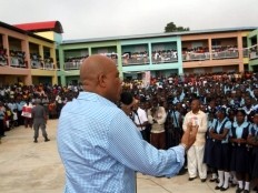 Haïti - Politique : Martelly inaugure 1 lycée et 3 lacs collinaires dans le Nord-Ouest