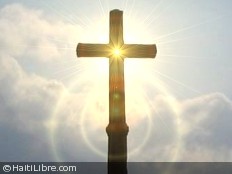 Haïti - Religion : Construction d’une église transitoire...